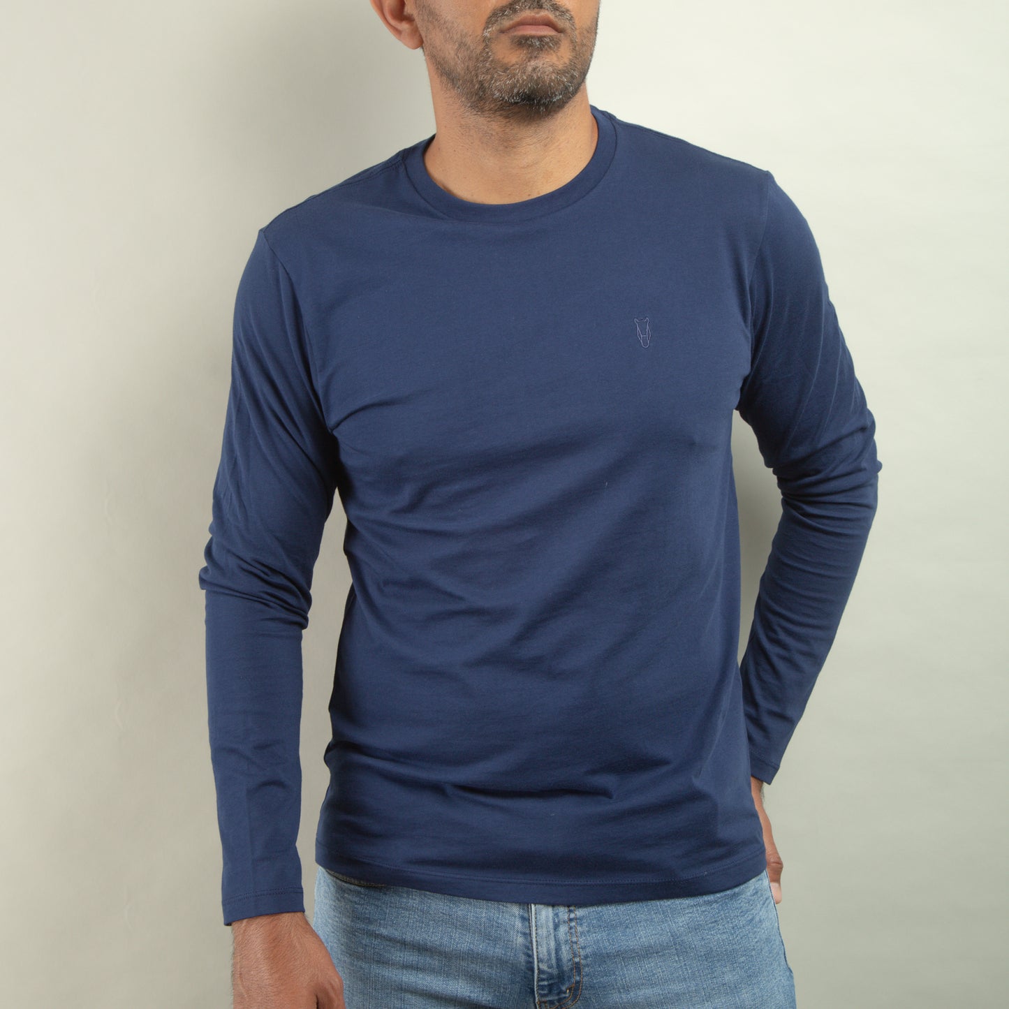 Manga larga / Navy