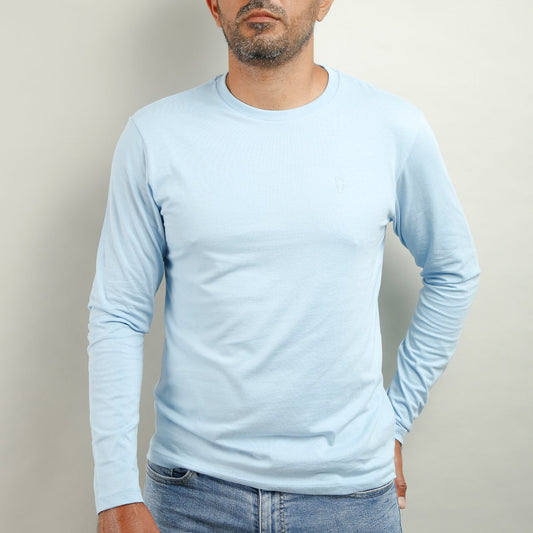 Manga larga / Light Blue