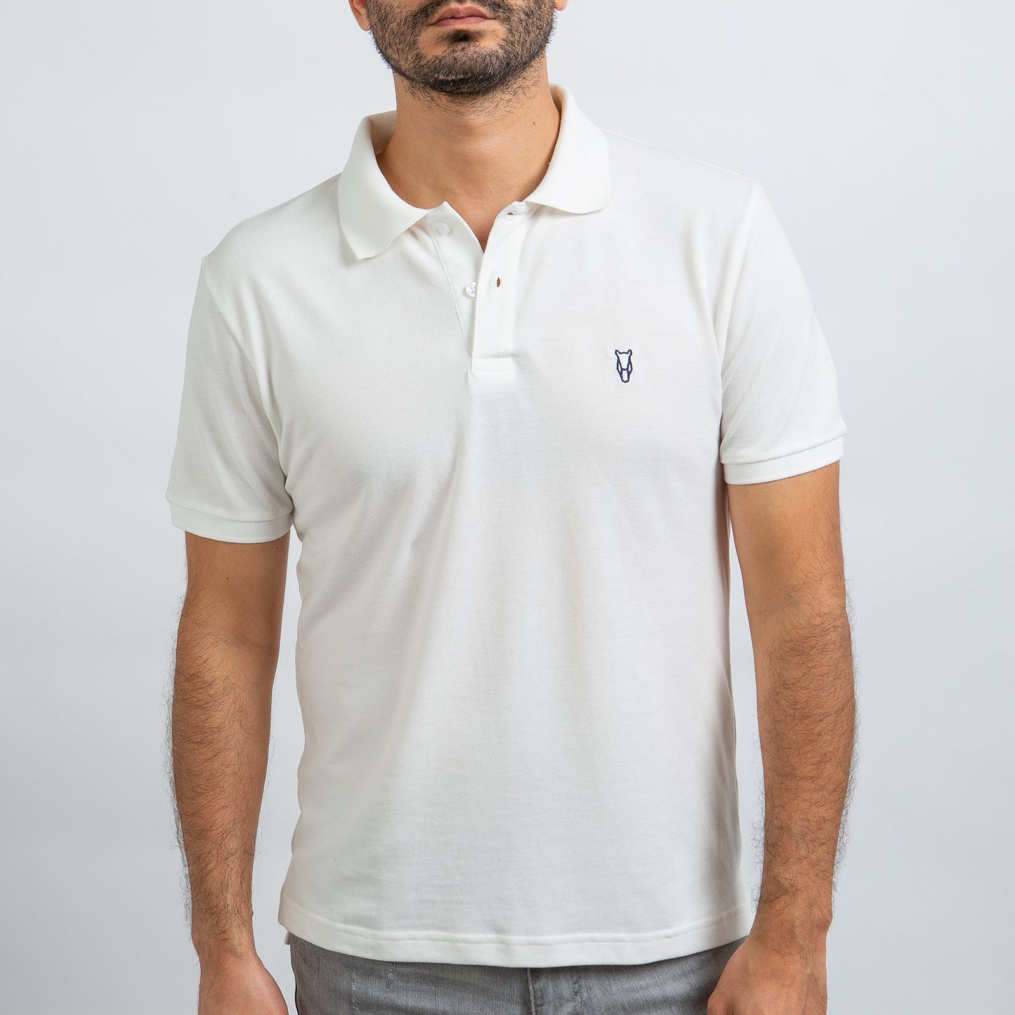 Polo Piqué / White