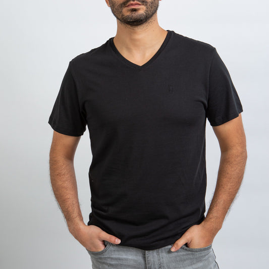 Cuello en V / Black