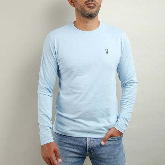 Manga larga / Light Blue